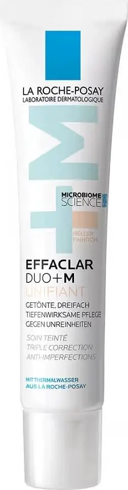 Krem fytyre me ngjyrë për femra La Roche Posay Effaclar Duo+M Mattifying Toning Face Cream Light, 40ml