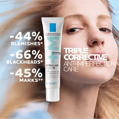 Kremë kundër akneve La Roche-Posay Effaclar Duo +M, 40ml - 2