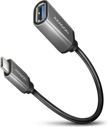 Përshtatës AXAGON USB-C - USB-A (M/F), USB 3.2 Gen 1, 3A, 20cm