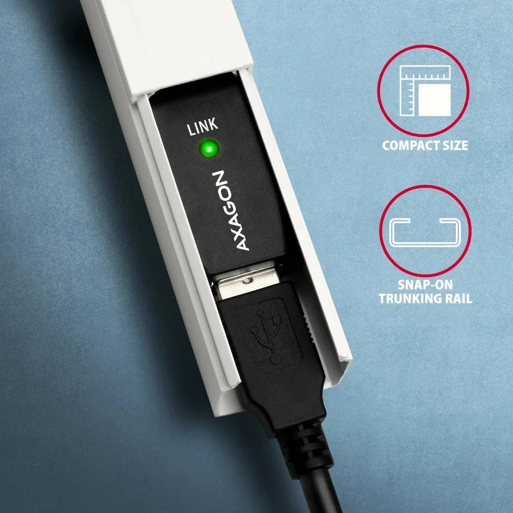 Kabllo zgjatëse / përsëritëse aktive AXAGON ADR-215 USB2.0, 15m, e zezë - 5