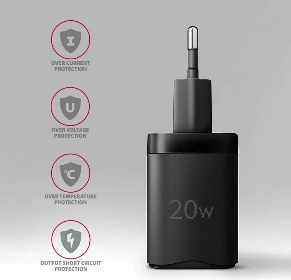 Karikues muri AXAGON ACU-PD20, 20W, USB C, i zi - 5