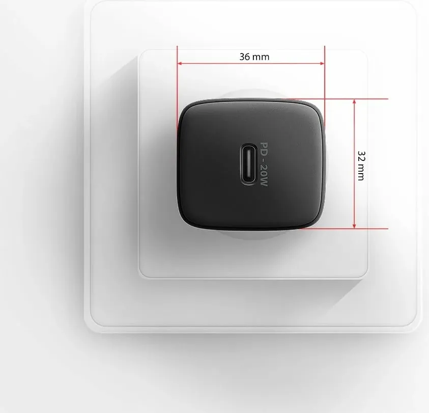 Karikues muri AXAGON ACU-PD20, 20W, USB C, i zi - 6