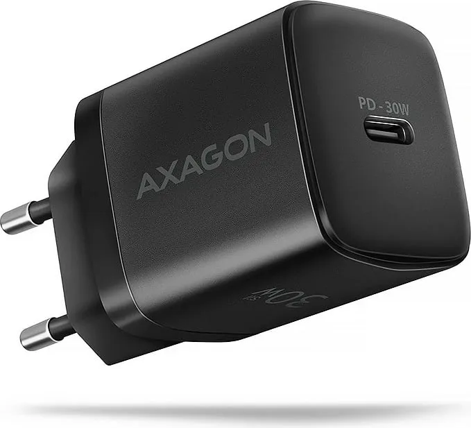 Karikues rrjeti AXAGON ACU-PD30, USB-C, 30W, i zi - 1