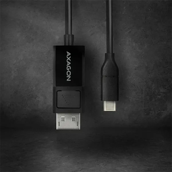 Kabllo AXAGON RVC-DPC USB-C - DisplayPort, 1.8m, 4K / 60Hz - 6