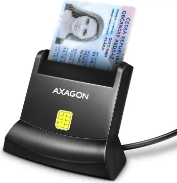 Lexues karte identifikimi Axagon CRE-SM4N, USB A, Smart Card, i zi