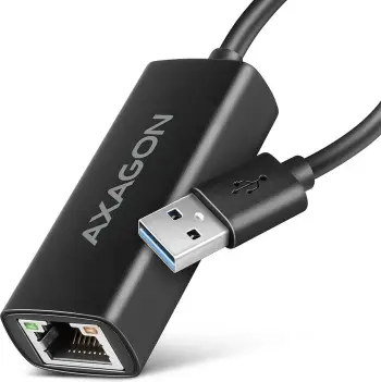 Adapter rrjeti Axagon ADE-AR, USB-A 3.2 Gen 1, Gigabit Ethernet, i zi