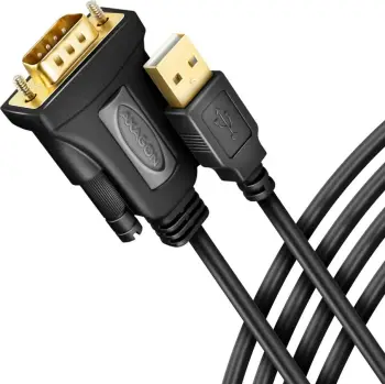 Adapter USB në RS-232 Axagon ADS-1PQN, kabllo 1.5 m, i zi