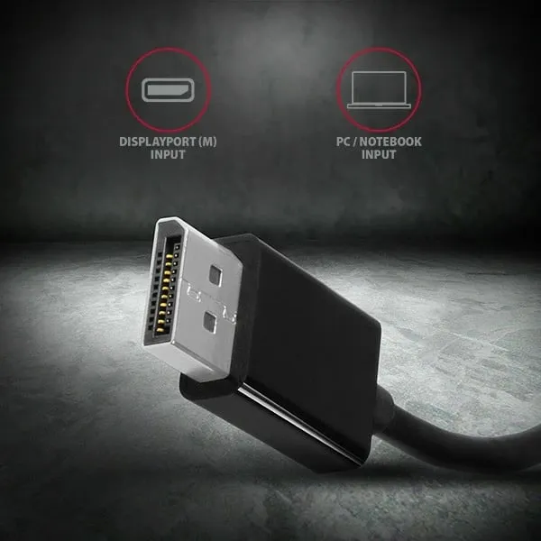 Përshtatës AXAGON RVD-VGN, DisplayPort - VGA, FullHD - 3