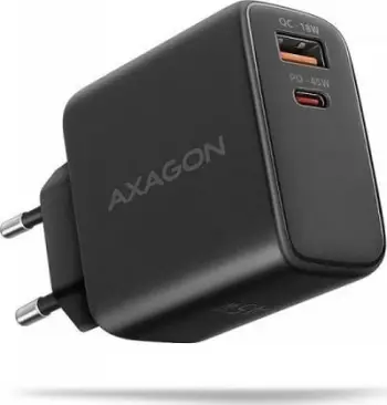 Karikues Axagon ACU-PQ45, 45W, 2 porta USB QC PD, i zi