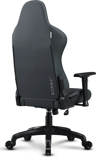 Karrige SENSE7 Spellcaster FUKU XL, material+lëkurë, e zezë - 6