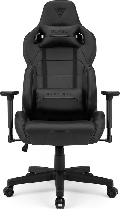 Karrige SENSE7 Sentinel, me lëkurë artificiale, e zezë - 2