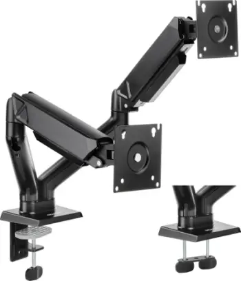 Mbajtëse për 2 monitorë SENSE7, 17"-32", e zezë