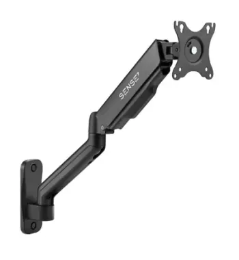 Mbajtëse muri për monitor SENSE7 HANG, 17"-32", e zezë