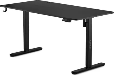 Tavolinë SENSE 7 Nojo, 140cm x 70cm, e zezë - 3