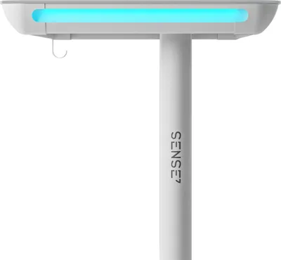 Tavolinë SENSE7 NOMO, 120 cm x 60 cm, e bardhë - 7
