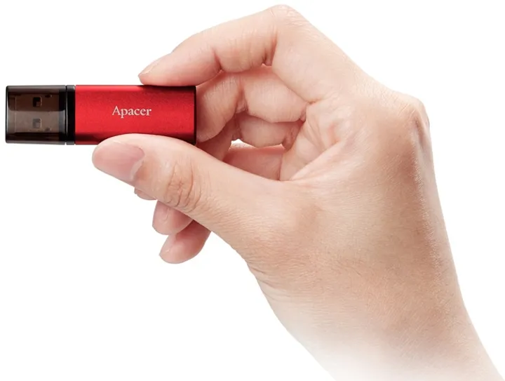 USB Apacer H25B, 32GB, 3.1, e kuqe - 4