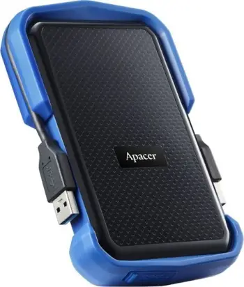 Disk HDD i jashtëm Apacer AC631 1TB, i zi/kaltër