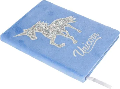 Fletore shënimesh Starpak Notes Plus, A5, kapak plush Unicorn, shumengjyrëshe - 2
