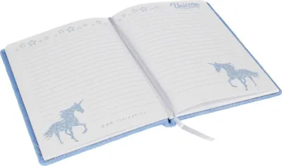 Fletore shënimesh Starpak Notes Plus, A5, kapak plush Unicorn, shumengjyrëshe - 4