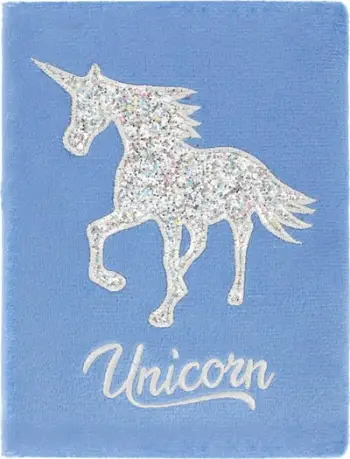 Fletore shënimesh Starpak Notes Plus, A5, kapak plush Unicorn, shumengjyrëshe
