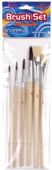 Set brushash arti Starpak (133502), 6 copë