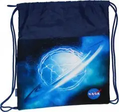 Çantë këpucësh Starpak Nasa, me kordone, xhep me zinxhir, multingjyrëshe