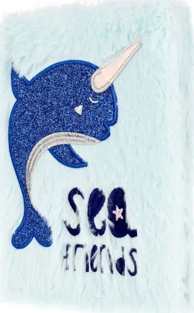 Bllok shënimesh Starpak Notes Plus Whale, A5, kopertinë plushi - 5