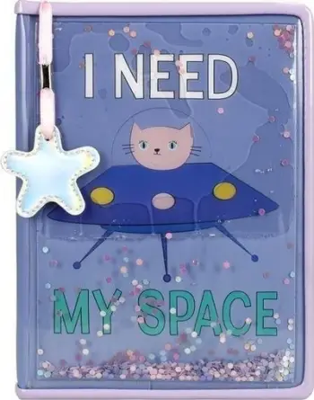 Fletore Starpak My Space, format A5, me vija, me kapak transparent me ujë