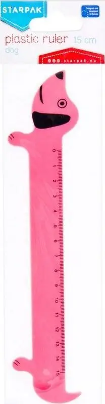 Vizore Starpak Stk Dog, 15 cm, rozë