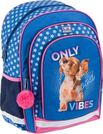 Çantë shpine Starpak Only Vibes, e kaltër