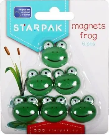 Figura dekoruese magnetike Starpak, 25mm, të gjelbra