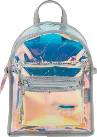 Çantë shkolle Starpak Glossy, e argjendtë