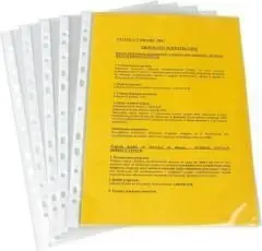 Set këllëf për dokumente Starpak A4 (130539), 100 copë, transparente