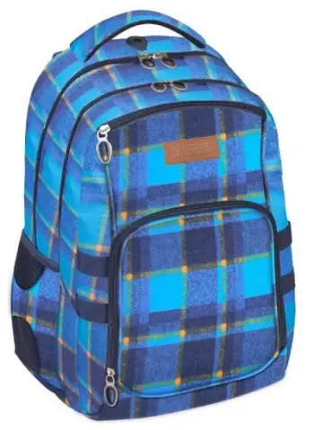 Çantë shpine Starpak Chequer (388323), e kaltër