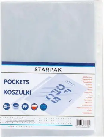 Mbështjellëse për dokumente A4 Starpak PP, 100 copë