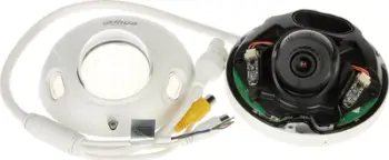 Kamerë IP Dahua IPC-HDBW3541F-AS-0280B-S2, 5MP, lente 2.8mm, e bardhë