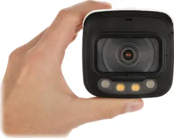 Kamerë IP Dahua IPC-HFW2849T-AS-IL-0360B WizSense, 8.3Mpx 4K UHD, lente 3.6mm, e bardhë