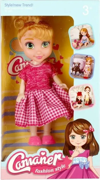 Kukull Mega Creative DOLL, 15cm, plastikë dhe tekstil, shumëngjyrëshe - 2