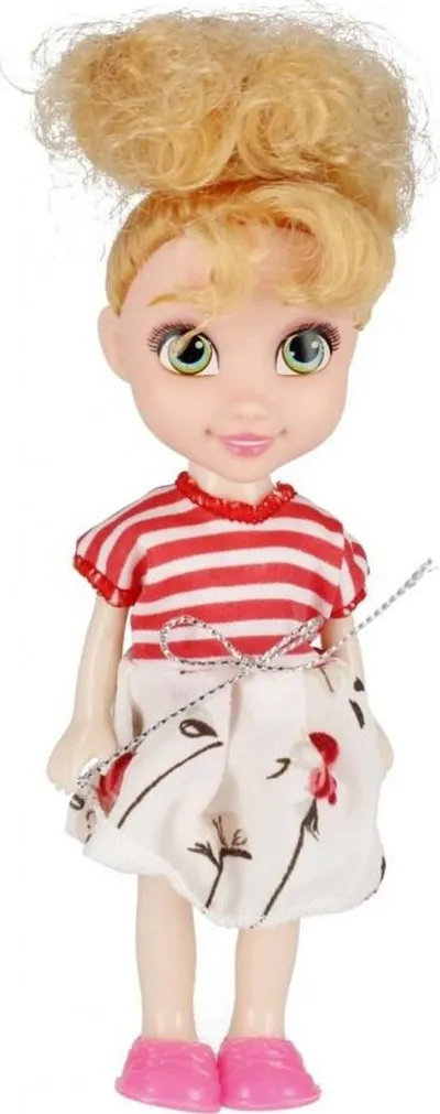 Kukull Mega Creative DOLL, 15cm, plastikë dhe tekstil, shumëngjyrëshe - 11