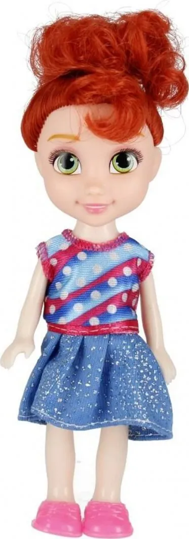Kukull Mega Creative DOLL, 15cm, plastikë dhe tekstil, shumëngjyrëshe - 5