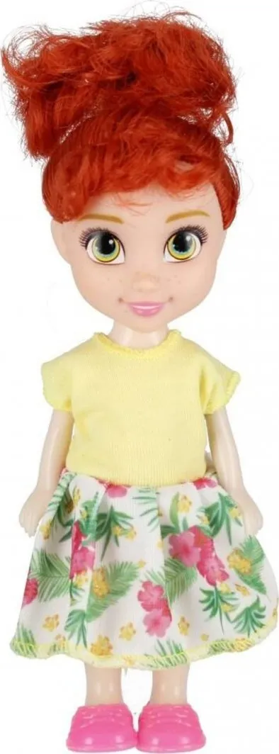 Kukull Mega Creative DOLL, 15cm, plastikë dhe tekstil, shumëngjyrëshe - 8
