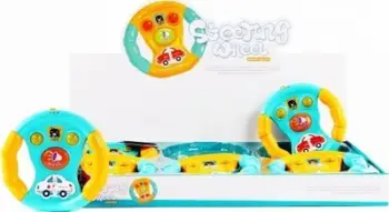 Lodër timon drejtimi Mega Creative STEERING WHEEL, 15cm, me drita dhe tinguj