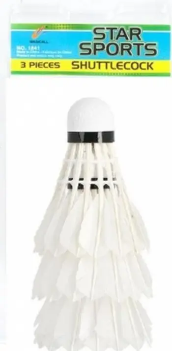 Toptha badminton Mega Creative 456262, pendë, set 3 copë, shumëngjyrësh