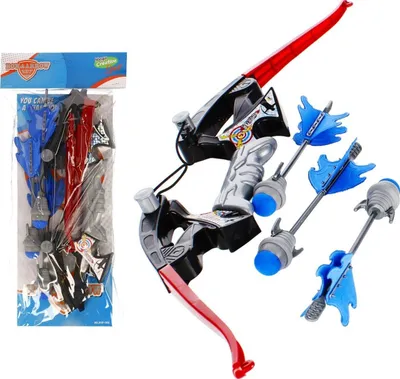 Lodër hark me shigjeta Mega Creative Bow 60cm, me aksesorë, shumëngjyrësh - 1