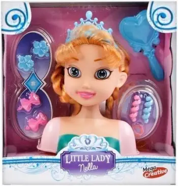 Set stilimi lodër Mega Creative Nella princess, 11 elemente