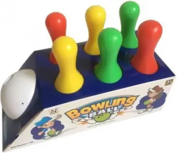 Set bowling plastik Mega Creative 232652, për fëmijë, shumëngjyrësh