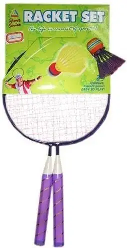 Set raketash badminton Mega Creative 232804, metal, 52cm, me flutur