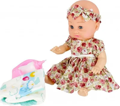 Kukull bebe Mega Creative Baby Doll, 40cm, me aksesorë, shumëngjyrëshe - 3