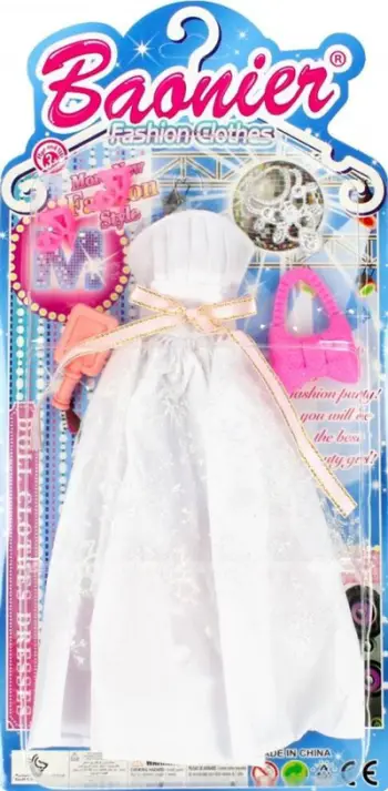Set veshje për kukulla Mega Creative Outfit for Dolls, 17x35x4 cm, shumëngjyrësh