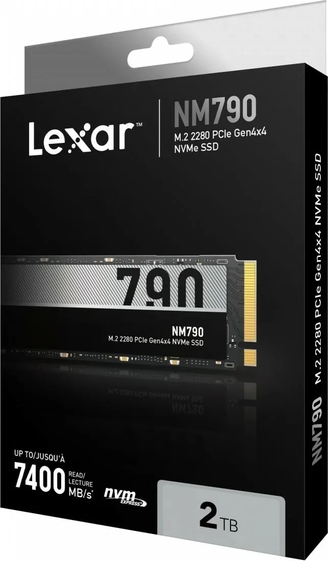 Disk SSD Lexar NM790, 2TB, M.2 PCIe Gen4x4 - 6